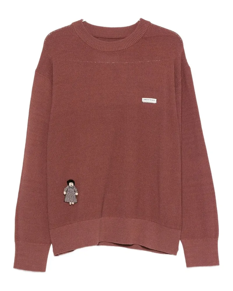 Song For The Mute Oversized Sweater Braun