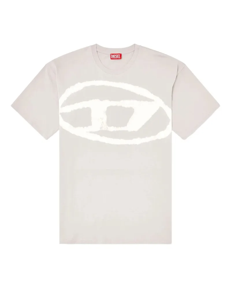 Diesel T-boxt-bleach Grau