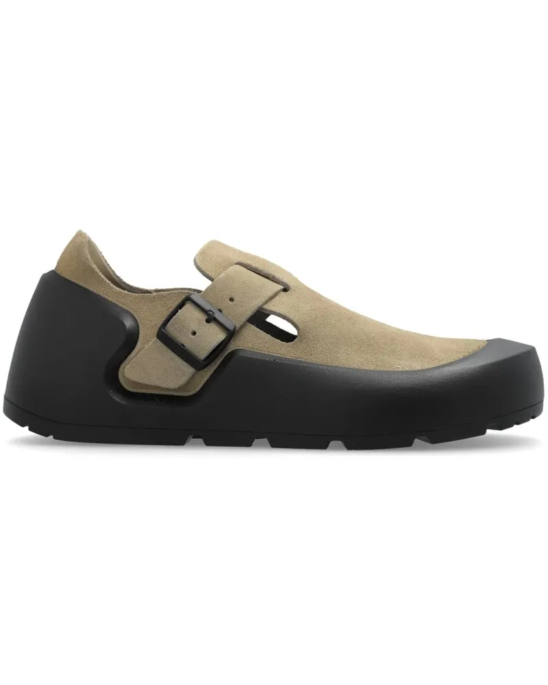 Birkenstock Reykjavik n Taupe, Nubuck Leather Grau
