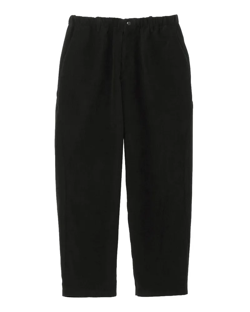 Goldwin Fine Wale Corduroy Straight Pants Gl75376 Schwarz