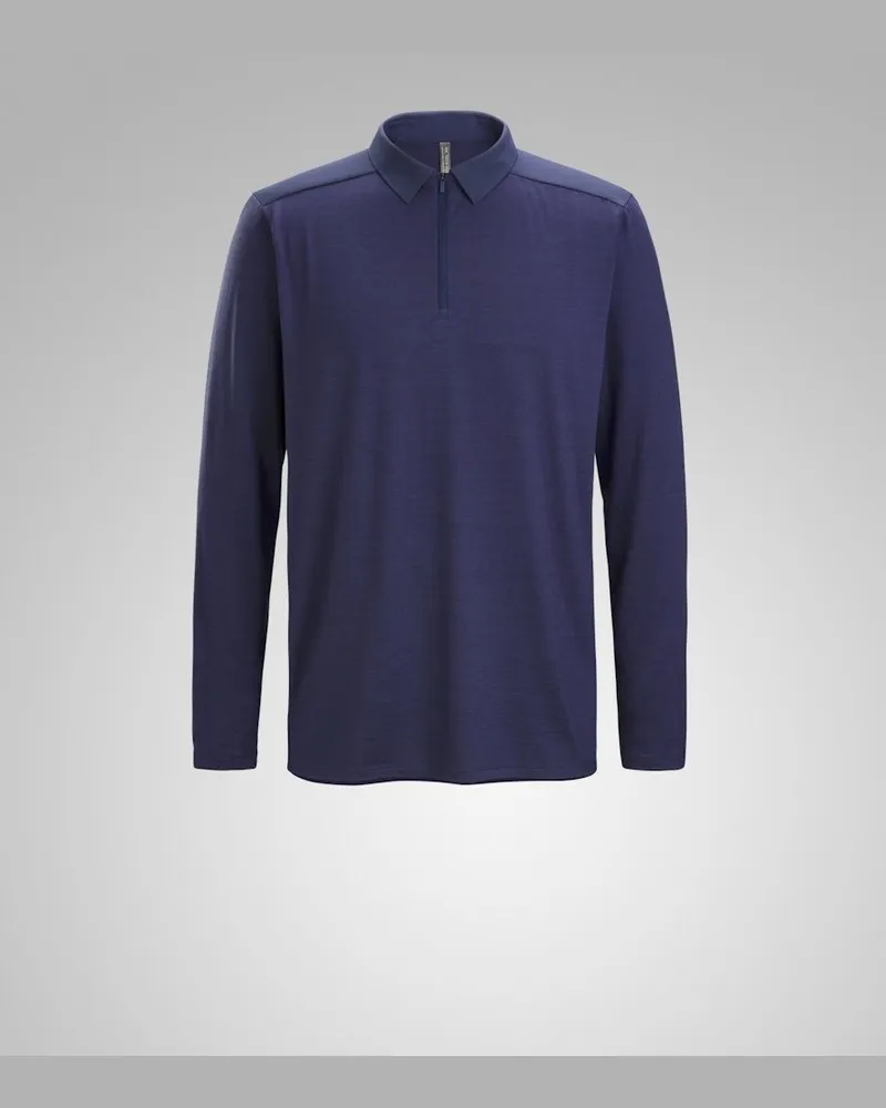 Arc'teryx Veilance Frame ls Polo m Blau