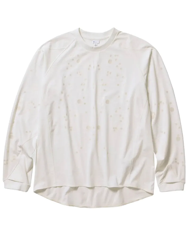 Goldwin Graphic L/s T-shirt Gz45307 Weiß