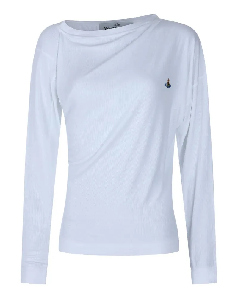 Vivienne Westwood ls Hebo Top Weiß