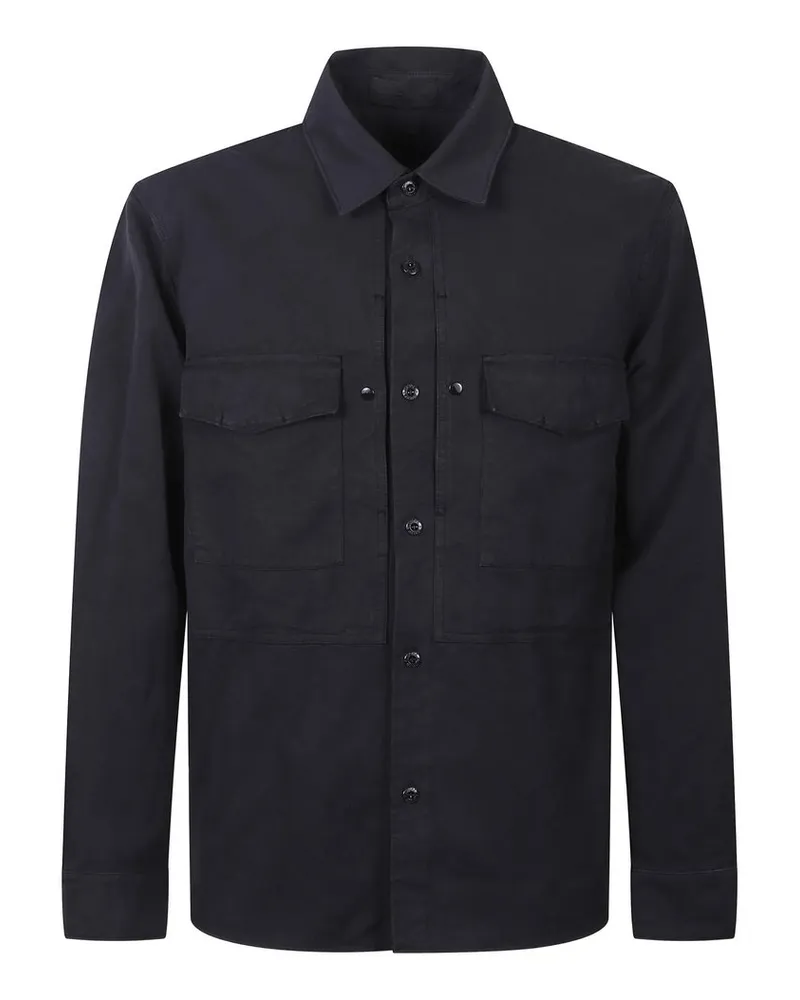 Stone Island Overshirt Blau