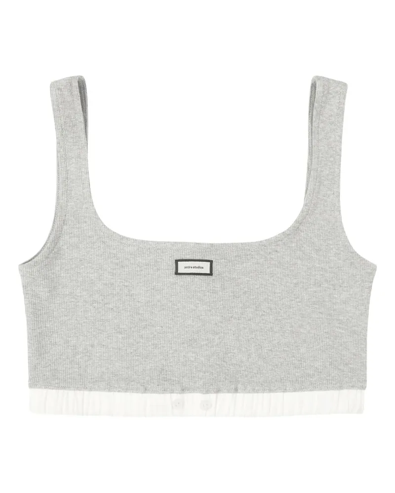 Entire Studios Lounge Bra Grau