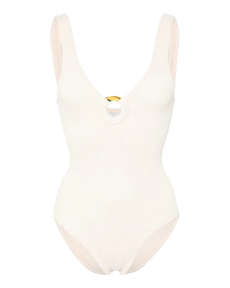 Hunza G Celine Swim Crinkle Rose