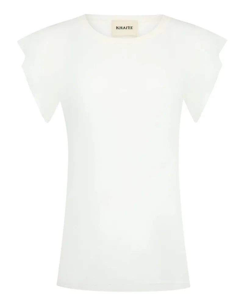 KHAITE Angel Top Weiß