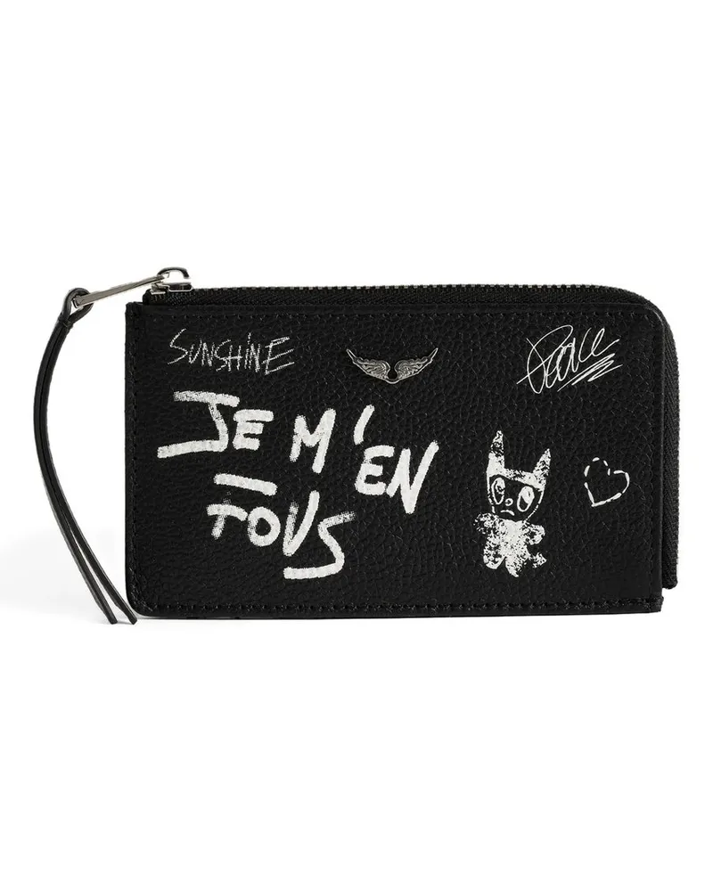 Zadig & Voltaire zv Card Arty Tag Mehrfarbig