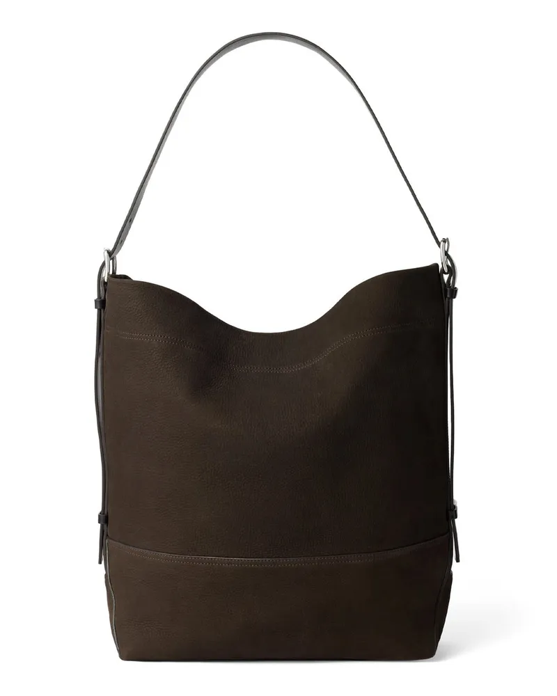 Christophe Lemaire Belted Tote Bag Braun