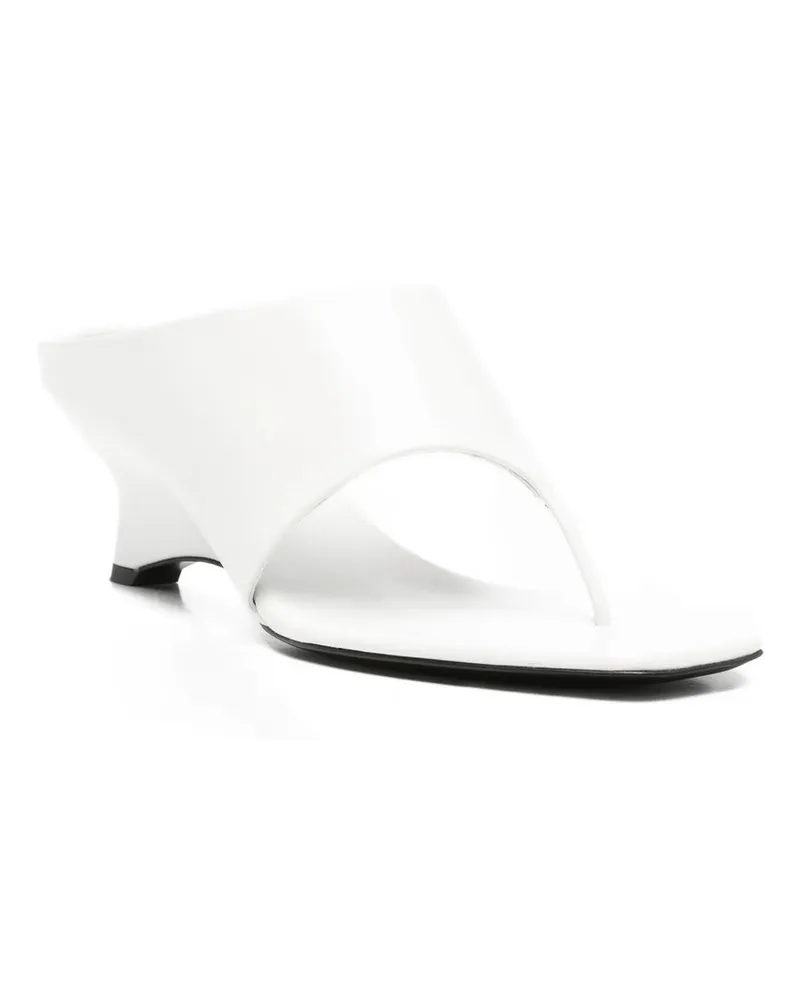 KHAITE Marlow Mule Weiß