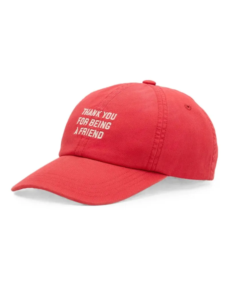 AMI Paris Thanks For Being a Friend Embroidery Cap Rot