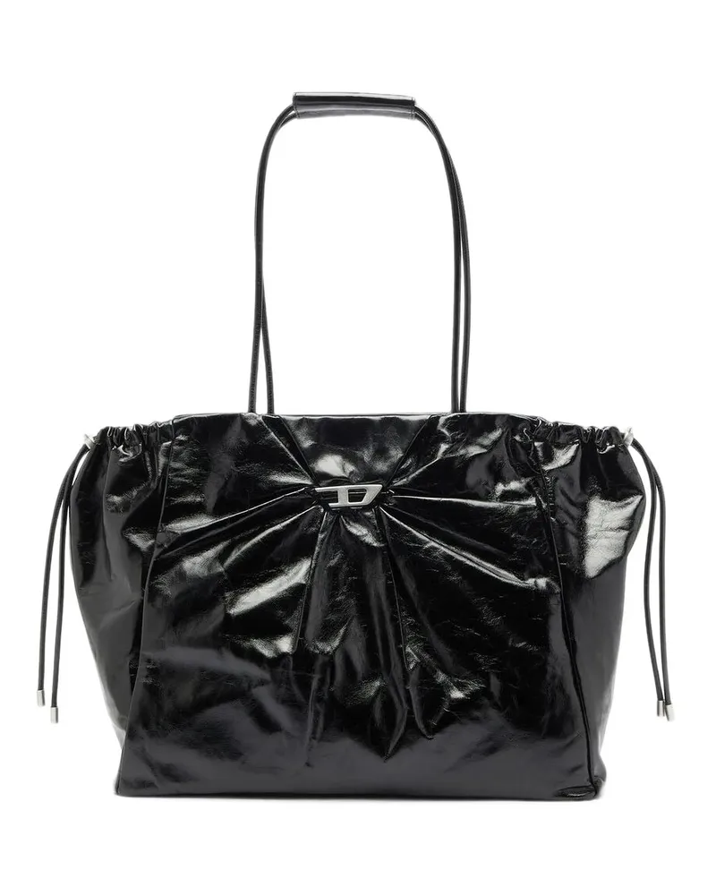 Diesel Scrunch-d Scrunch-d Tote E/w Shopping Bag Schwarz
