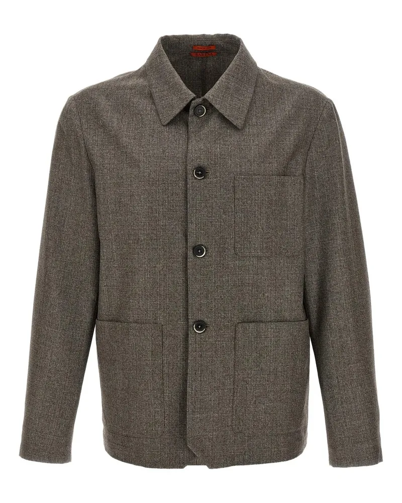 BARENA Overshirt Visal Braun