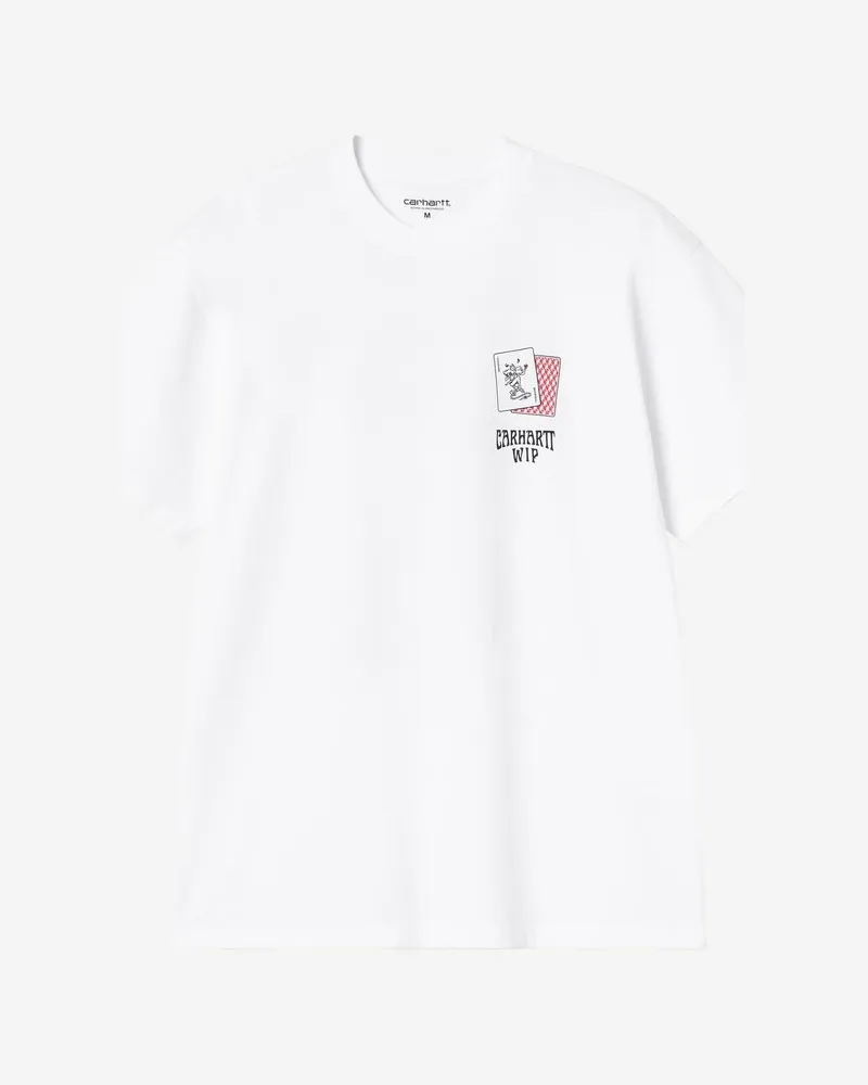 Carhartt WIP S/s Playing Cards T-shirt Weiß