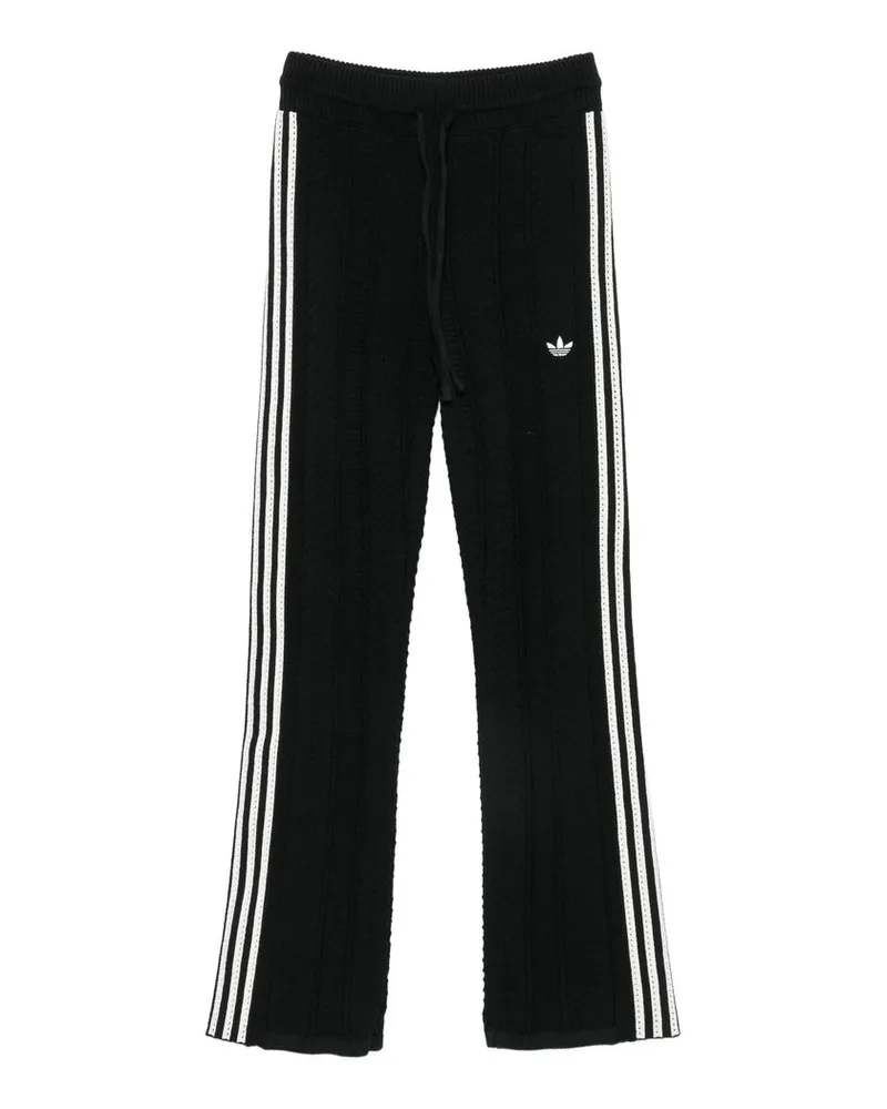 adidas Sst Wide Leg Track Pants Schwarz