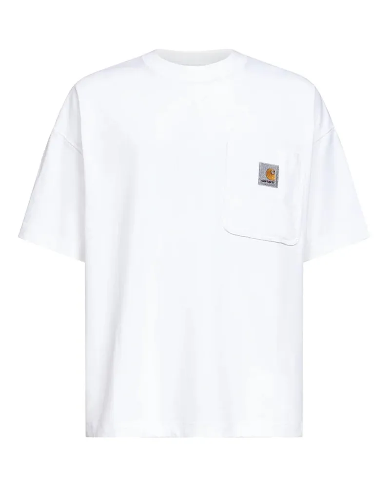Carhartt WIP Work Pocket T-shirt Weiß