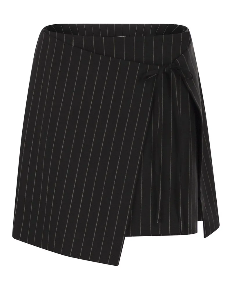 SPORTMAX Fatti Skirt 2612101041600 Schwarz