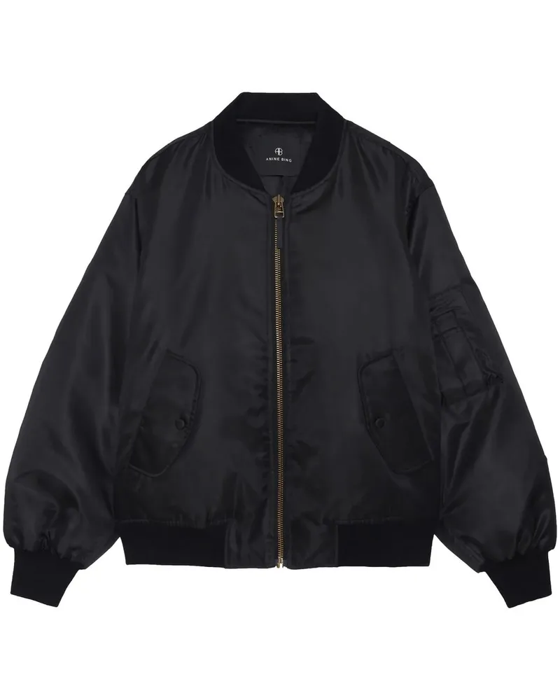 Anine Bing Leon Bomber - Black Schwarz
