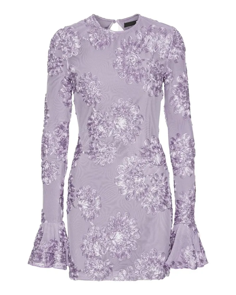ROTATE Birger Christensen Mini Dress Violett