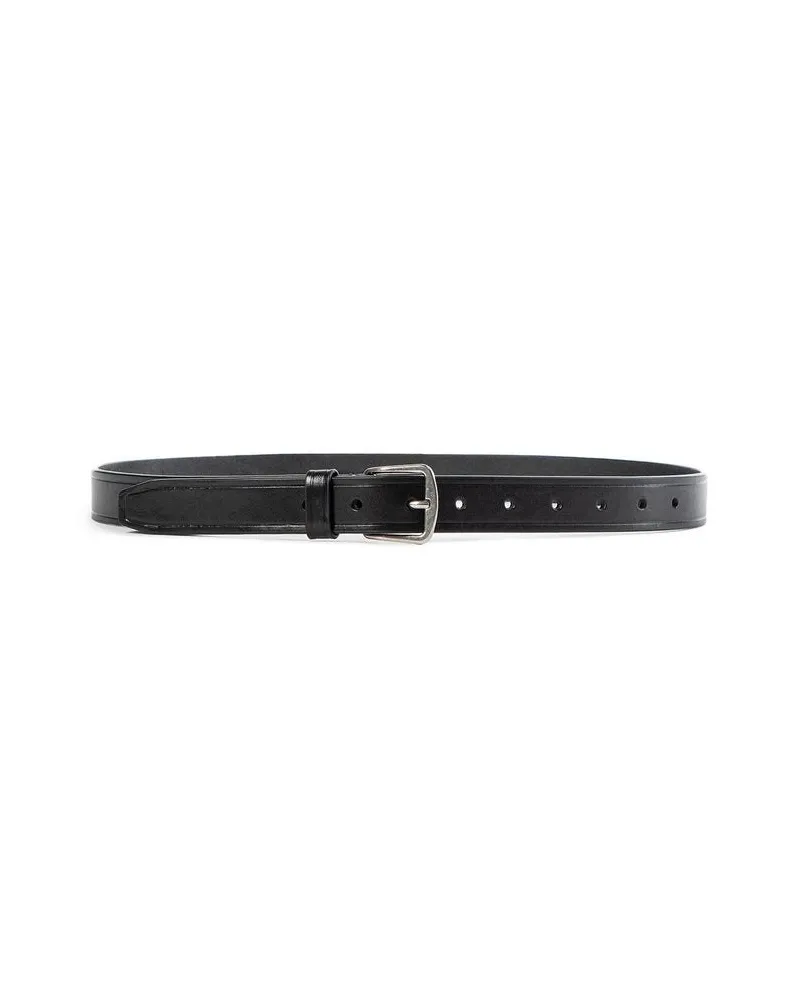 Ann Demeulemeester Willow 2,5 cm Belt Schwarz