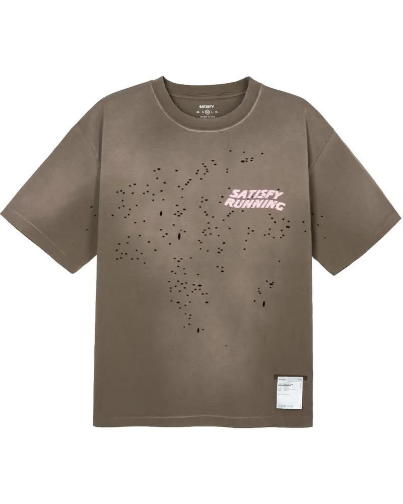 Satisfy Mothtech T-shirt 11006.981e8 Braun