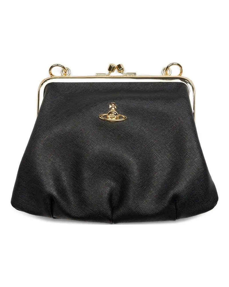 Vivienne Westwood Granny Frame Purse Schwarz