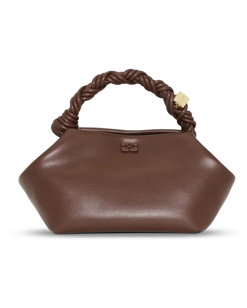 Ganni Bou Bag Small Braun