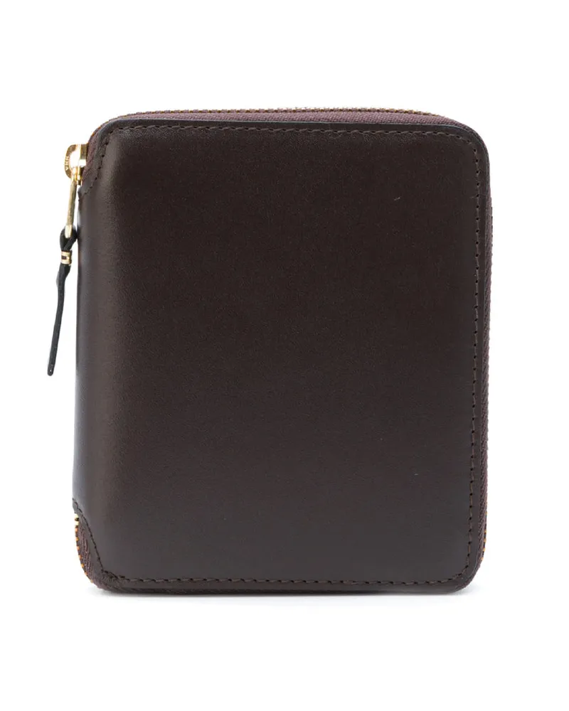 Comme des Garçons Classic Leather Full Zip Around Wallet Sa2100 Braun