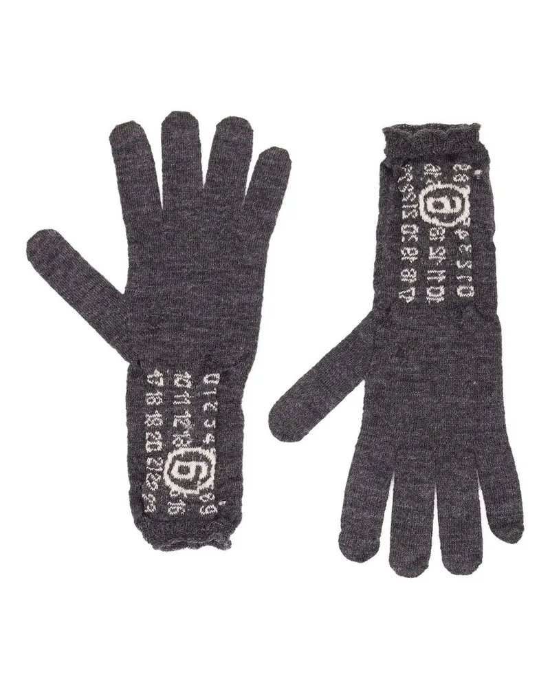 Maison Margiela Gloves Grau