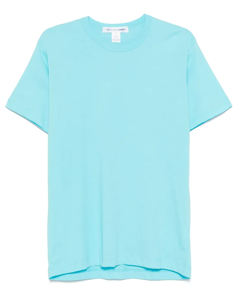 Comme des Garçons Herren T-Shirt Strick Fnt005w24 Blau