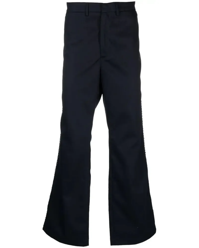 Wales Bonner Delaney Hose Ma23tr04co01599 Blau