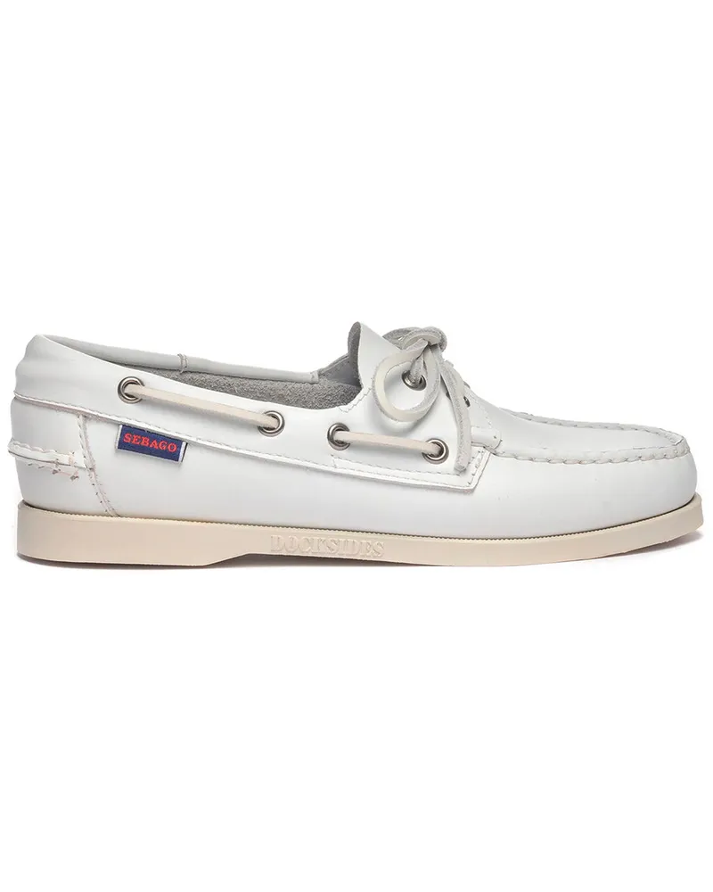Sebago Docksides Portland Woman 7000530 Weiß