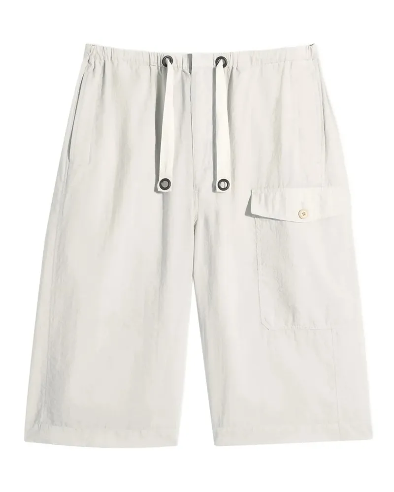 Christophe Lemaire Cargo Easy Shorts Grau