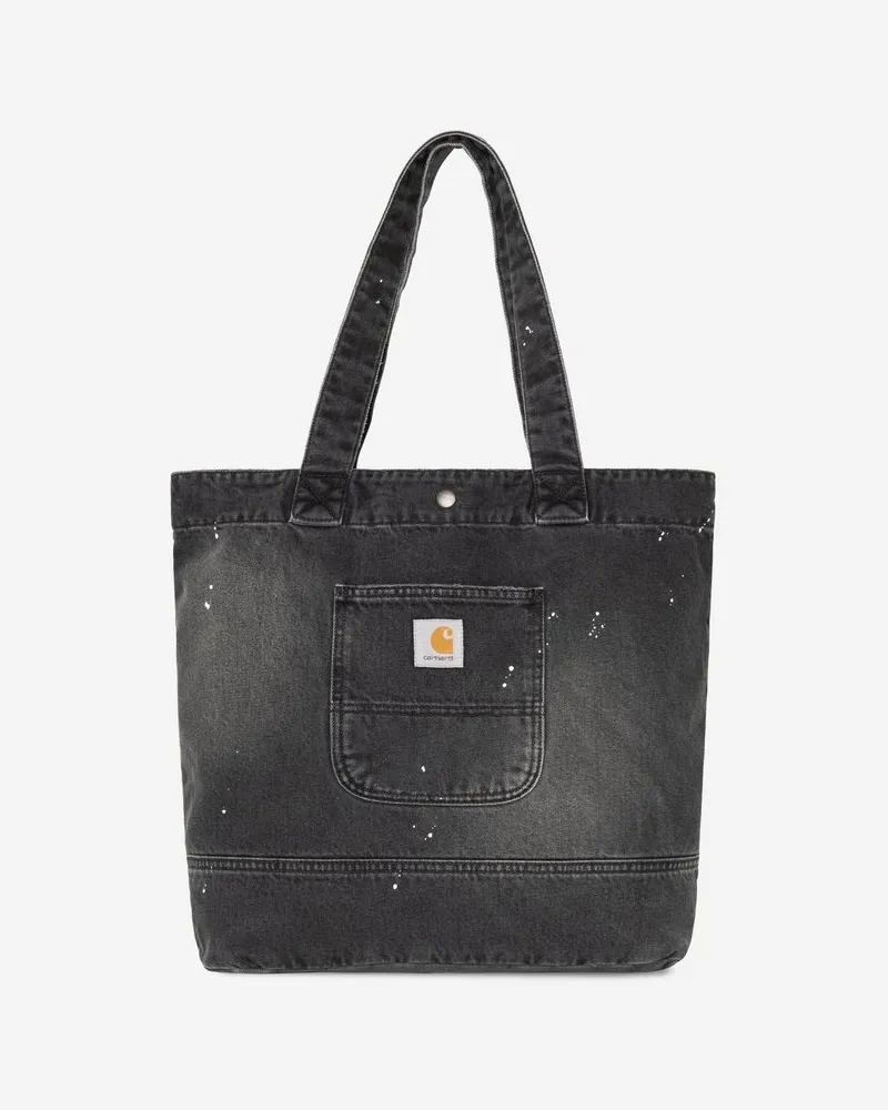 Carhartt WIP Denim Tote Grau