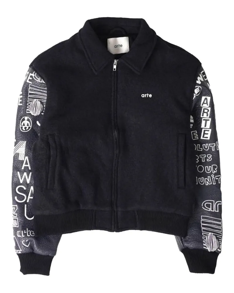 Arte Antwerp Art Saves College Jacket Blau