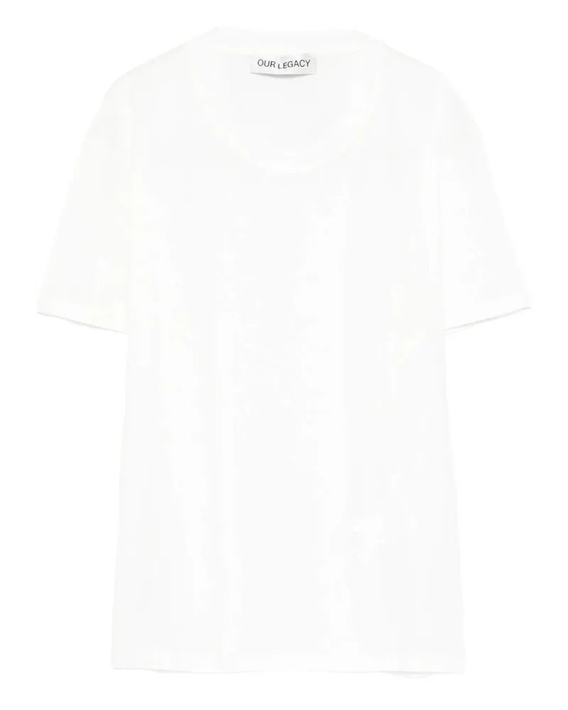 Our Legacy Classic T-shirt Weiß