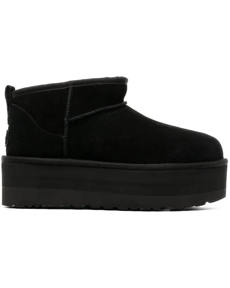 UGG w Classic Ultra Mini Platform Schwarz