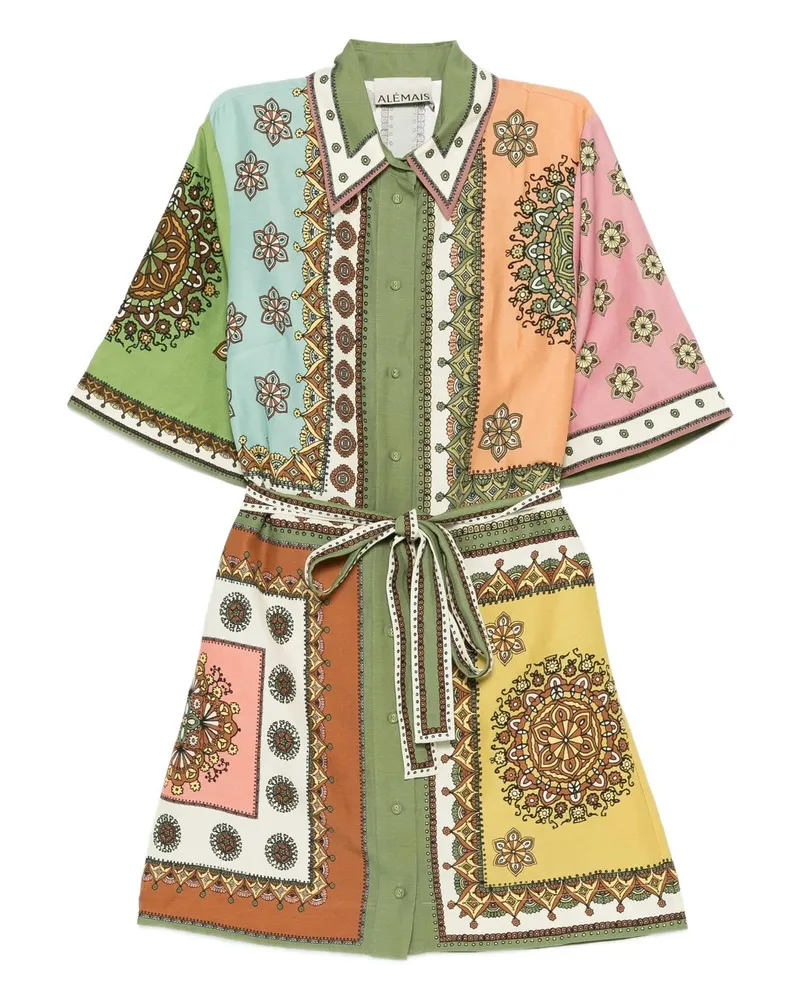 ALEMAIS Contina Mini Dress Mehrfarbig