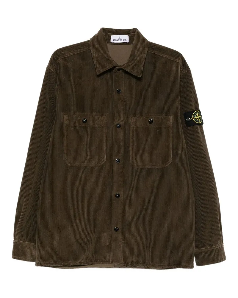 Stone Island Overshirt Grün