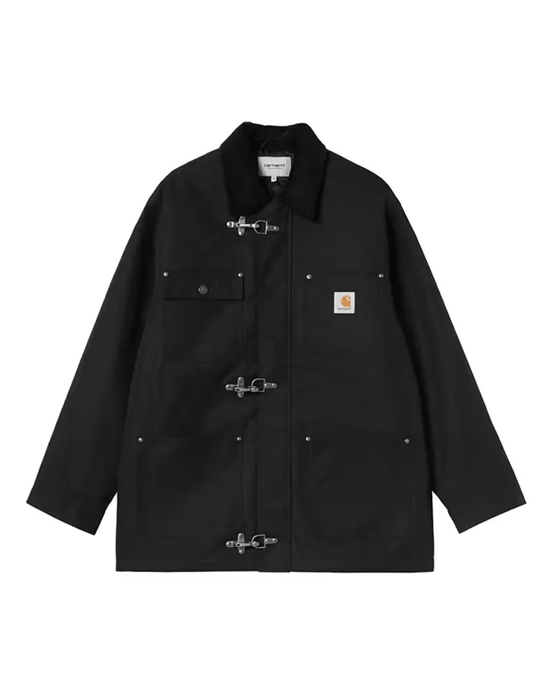 Carhartt WIP Adair Coat Nylon Canvas Schwarz