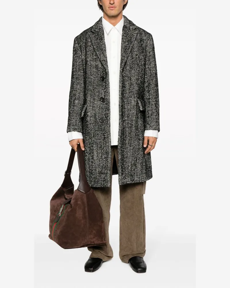 Dries van Noten 00110-rusty 7059 M.w.coat 2320202107059 Schwarz