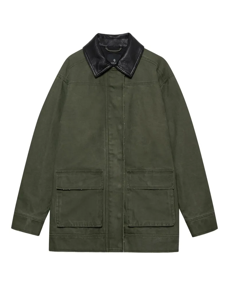 Anine Bing Sean Jacket - Army Green Grün