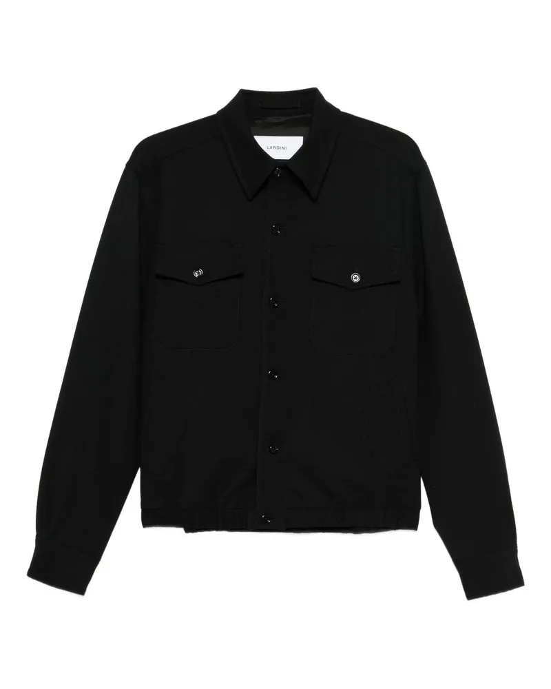 LARDINI Coat Schwarz