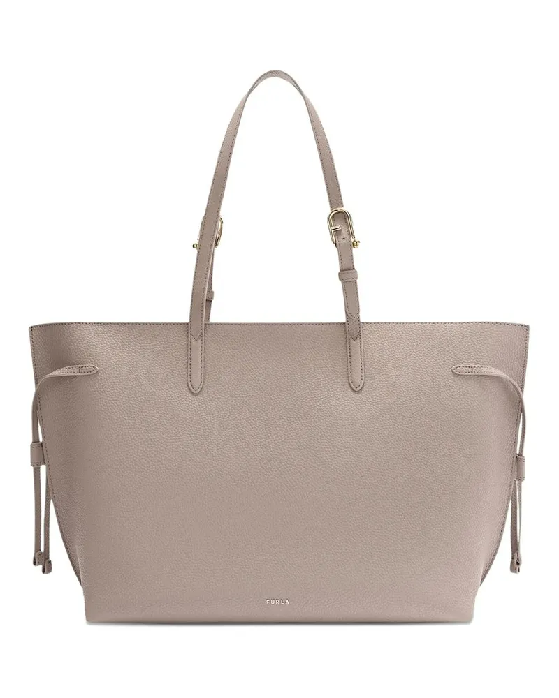 Furla Ava l Tote W/zip Beige
