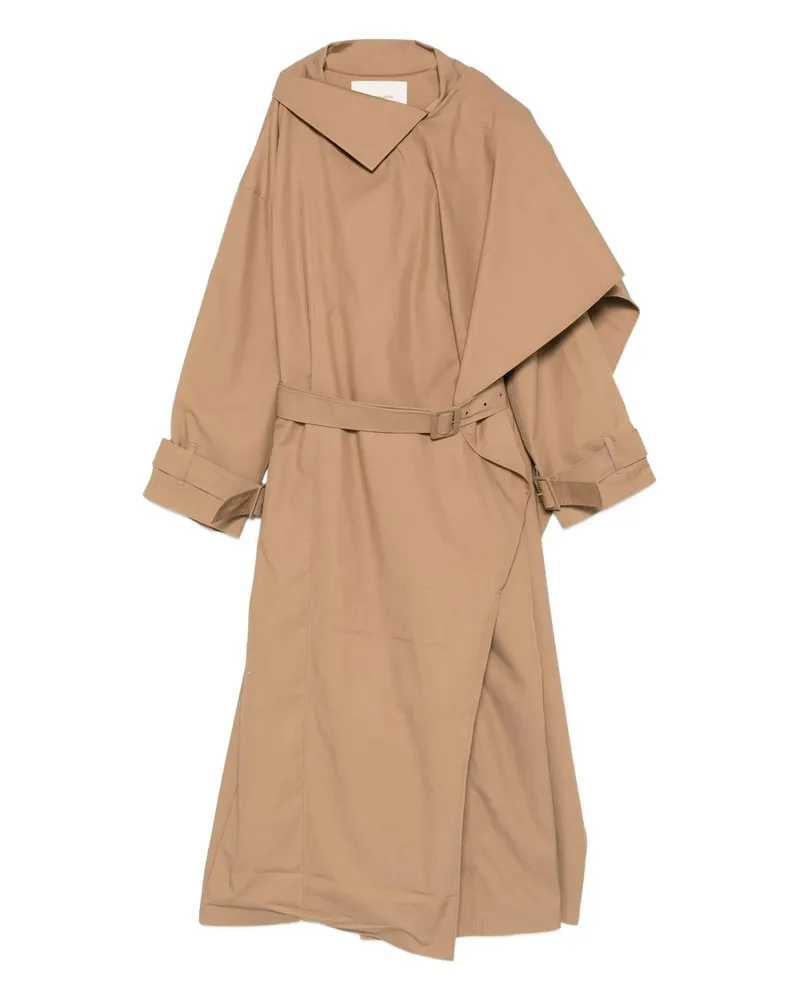 Entire Studios Scarfcoat Sand Beige