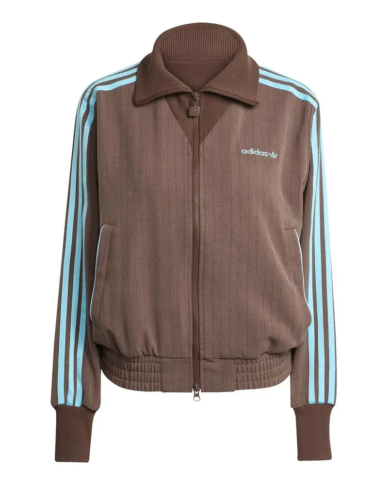 adidas Tailored Tracktop Braun