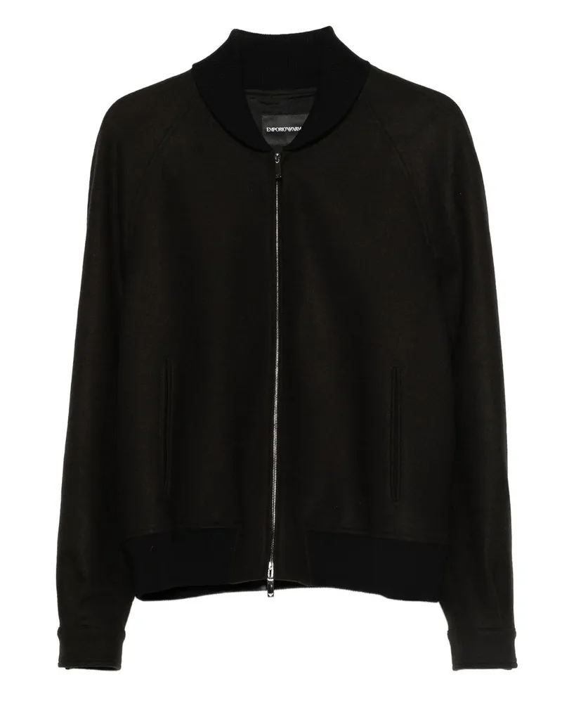 Emporio Armani Blouson Jacket Schwarz