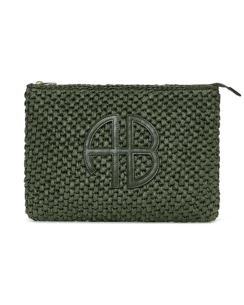 Anine Bing Rio Pouch  Olive Grün