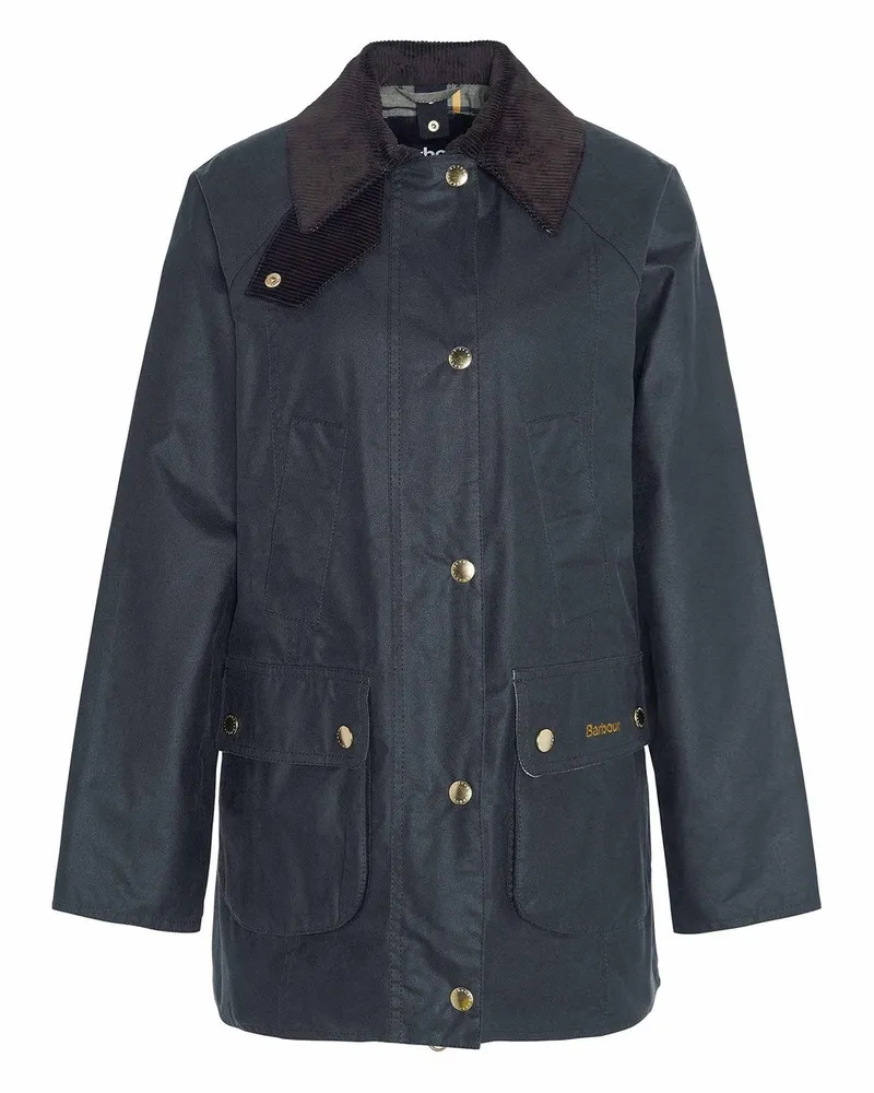 Barbour Modern Beadnell Wax Grau