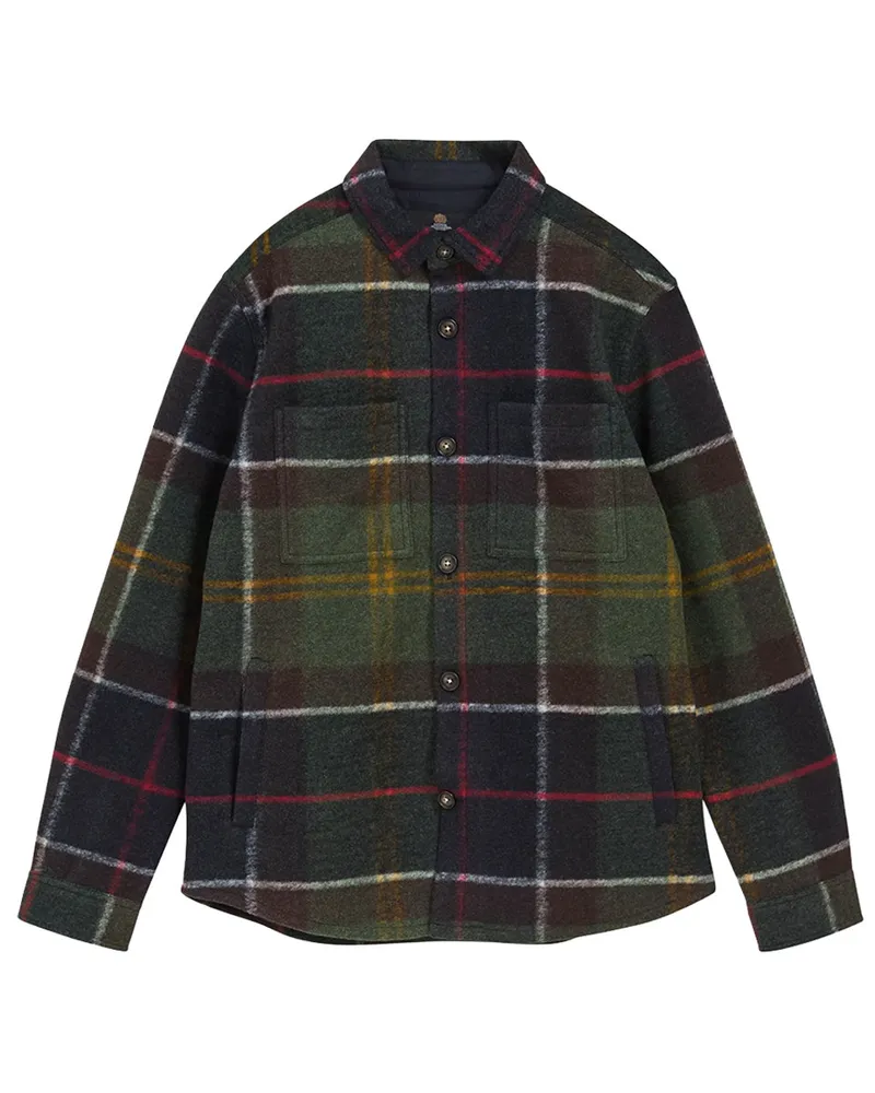 Barbour Woodlane Tail Brush Cck Ovsrt Mos0511 Grün
